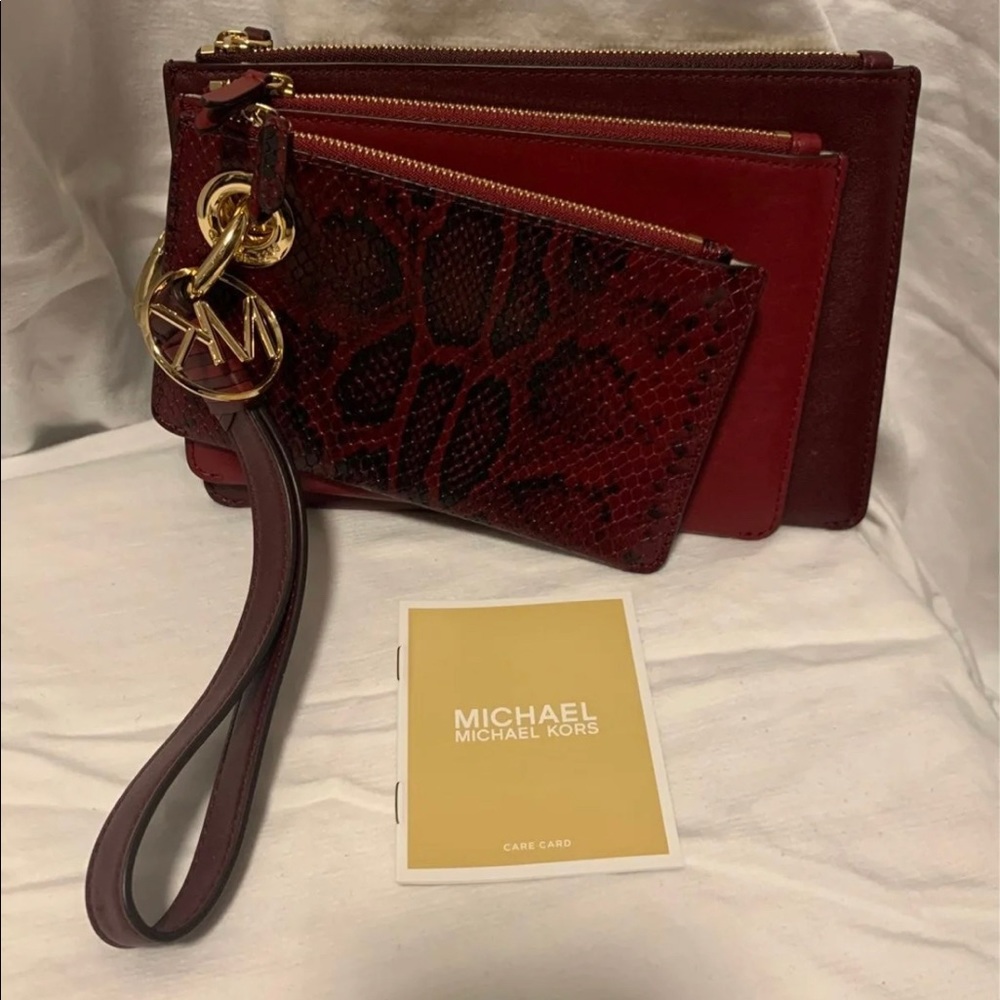 Michael Kors Wristlet (3 wallets).